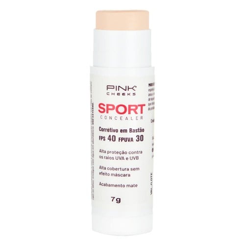 Corretivo Pink Cheeks Sport Concealer C10 com Protetor Solar FPS 40 FPUVA 30 - 7g