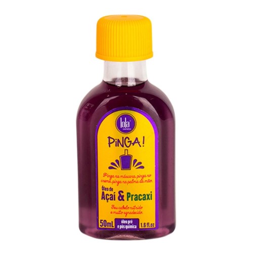 Óleo Pré E Pós Química Lola Pinga! Açaí E Pracaxi 50ml