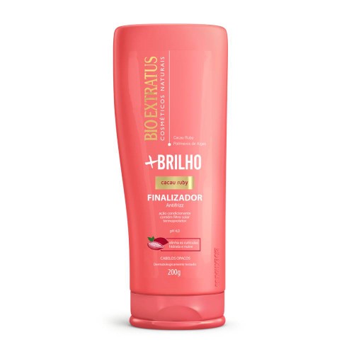 Finalizador Bio Extratus + Brilho Antifrizz com 200g