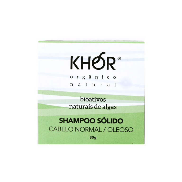 Shampoo Sólido Para Cabelos Secos Khor 80g