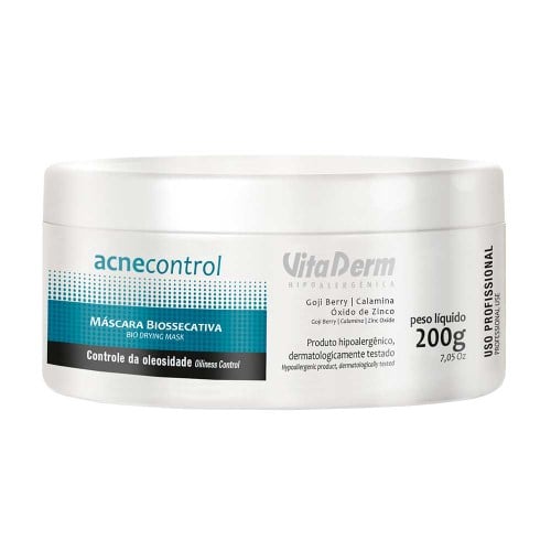 Máscara Biossecativa Vita Derm – Acne Control Profissional