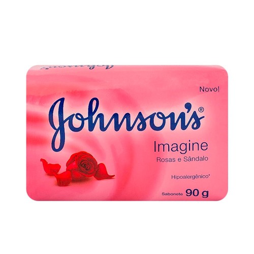 Sabonete Johnson Imagine Rosa e Sandalo 90g