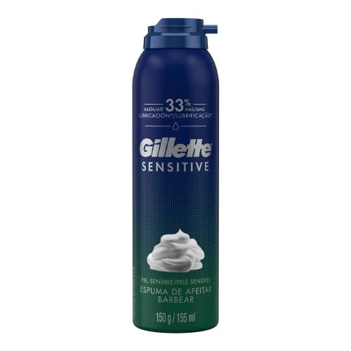 Espuma De Barbear Gillette Sensitive 150g