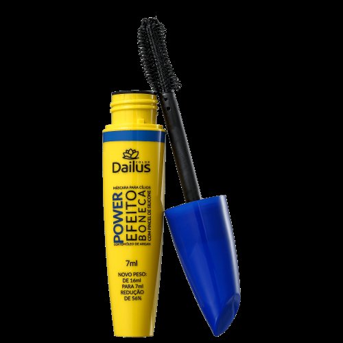 Rímel Máscara de Cílios Dailus Power Efeito Boneca com 16ml