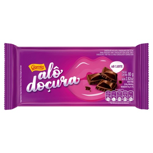 Chocolate Garoto Alo Doçura 80g