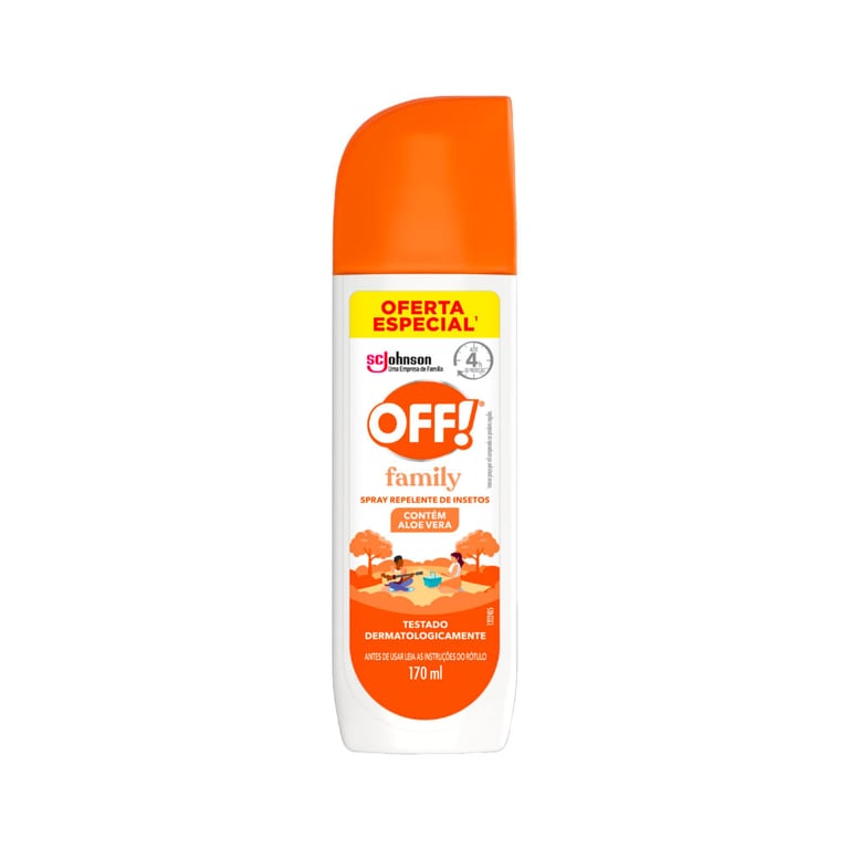 Repelente OFF! Family Spray 170ml