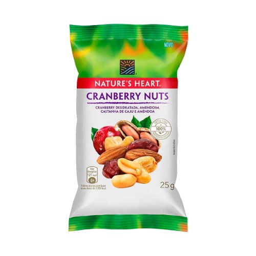 Snack Nature Heart Cranberry Nuts 25g