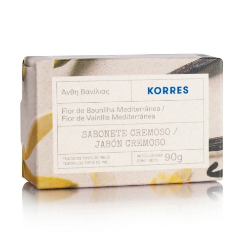 Sabonete em Barra Korres Flor de Baunilha Mediterrânea 90g