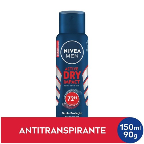 Desodorante Nivea Aerosol Dry Impact Masculino 150ml