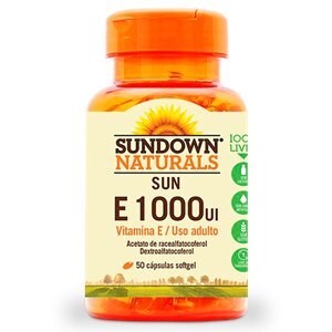 Sundown Vitam-E Sun Mixed 1000Ui 50 Cápsulas - Sundown Naturals