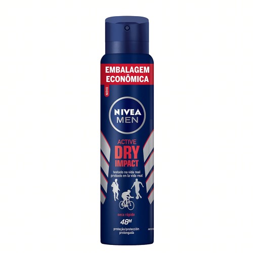 Desodorante Aerosol Nivea Men Active Dry Impact 200ml