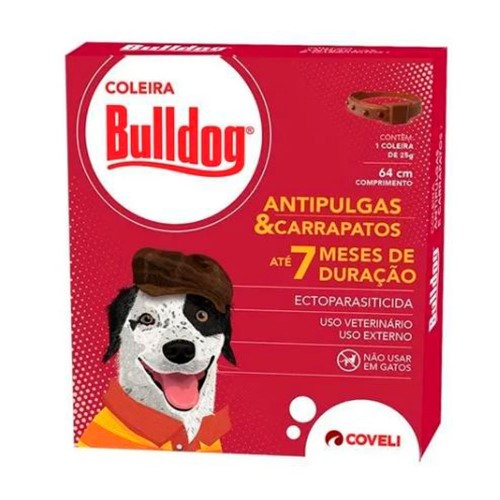 Coleira Bulldog Antipulgas E Carrapatos 1 unidade