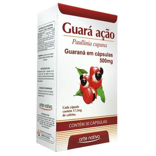 Guará ação 500mg com 30 Cápsulas