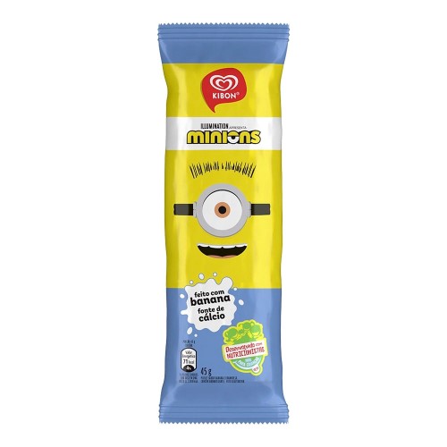 Sorvete Palito Kibon Minions 45g