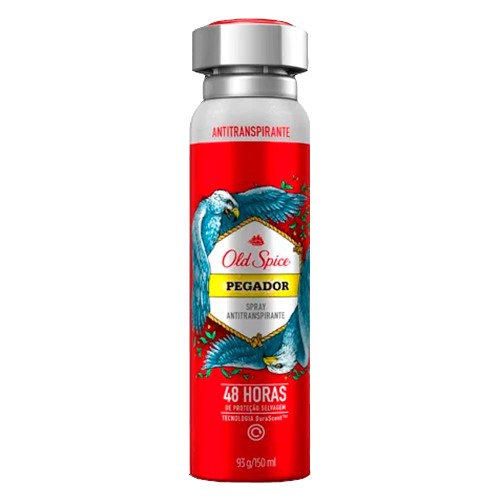 Desodorante Spray Old Spice Antitranspirante Pegador 93g