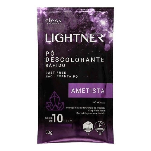 Pó Descolorante Lightner Ametista com 50g