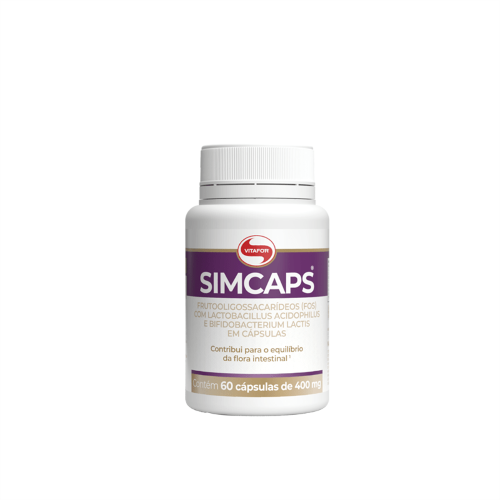 Simcaps 400mg 60 cápsulas