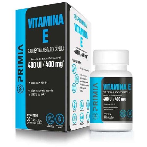 Primia Vitamina E 400Mg C/30 Cápsulas Catarinense