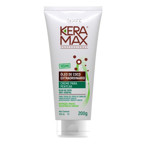 Skafe Keramax Óleo de Coco Extraordinário – Creme de Pentear