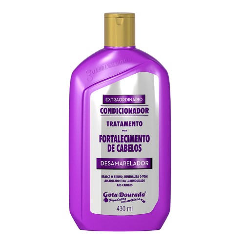 Condicionador Gota Dourada Extraordinario Fortalecimento de Cabelos 430ml