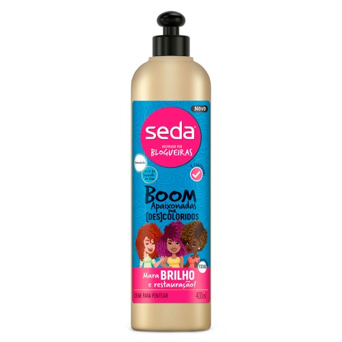 Creme para Pentear Seda Boom Apaixonadas por Descoloridos com 400ml