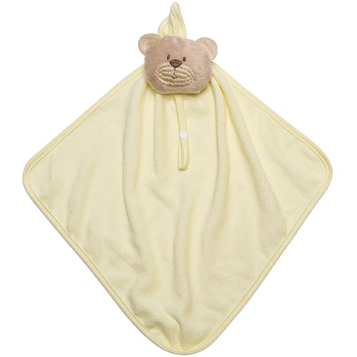 Naninha em soft c/ Prendedor Ursinho Amarelo Bambi (2m+) - Incomfral