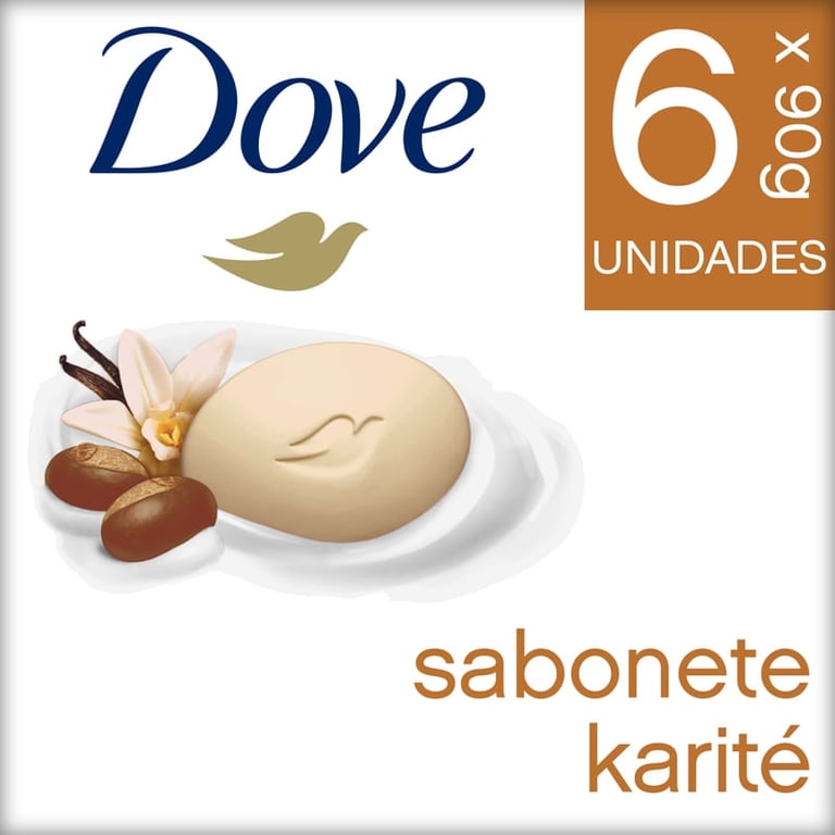 Sabonete Dove Karité E Baunilha 90gr