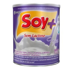 Alimento em Pó Soy+ Sem Lactose Original - 300g