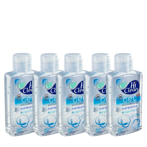 Hi Clean Algodão Pague 4 Leve 5 – Gel Antisséptico 70ml