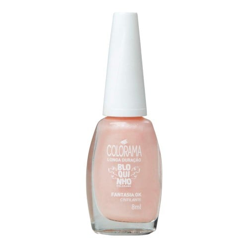 Esmalte Colorama Bloquinho Fantasia OK Cintilante 8ml