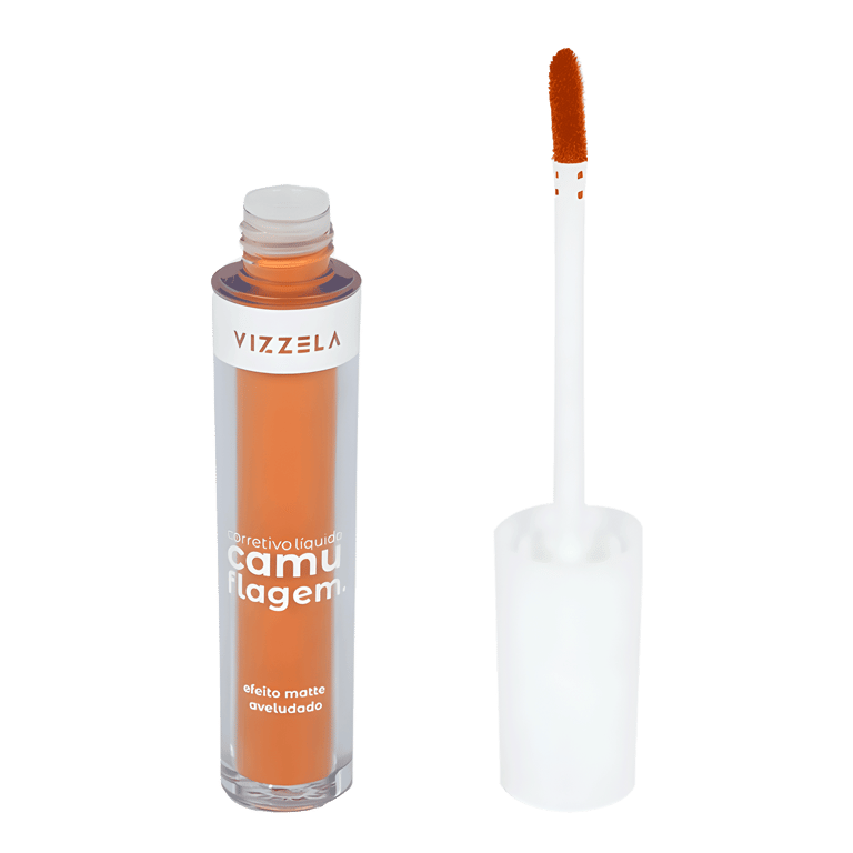 Corretivo Camuflagem Vizzela Laranja 7g