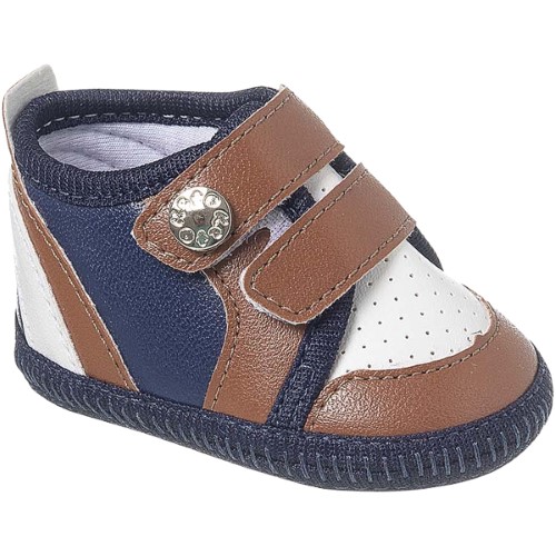 Tênis para bebê Sneaker Marrom/Marinho - Keto Baby