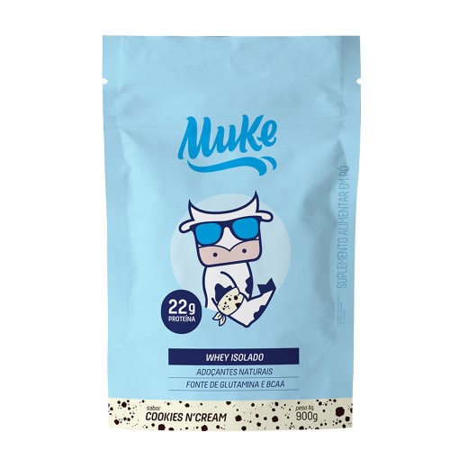 Whey Isolado Cookies & Cream +Mu – Muke