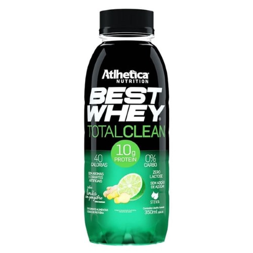 Best Whey Atletica Nurition Total Clean Limão com Gengibre 350ml