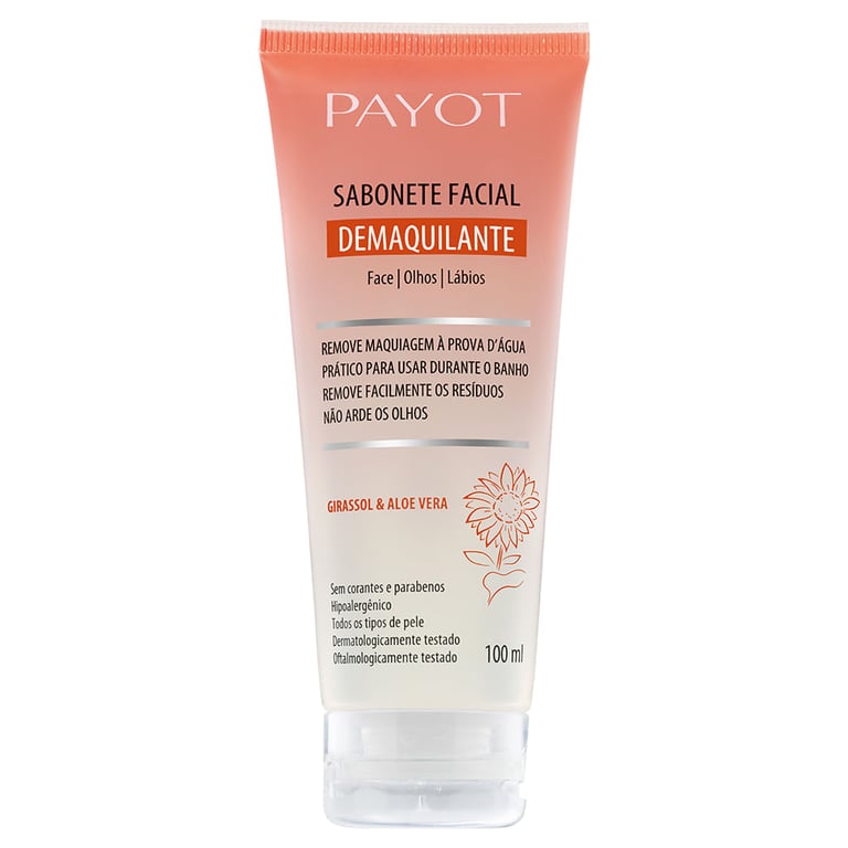 Sabonete Liquido Payot Demaquilante 100ml Face/olhos/labios