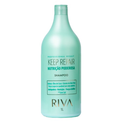 Shampoo Riva Profissional Keep Repair Nutrição Poderosa 1L