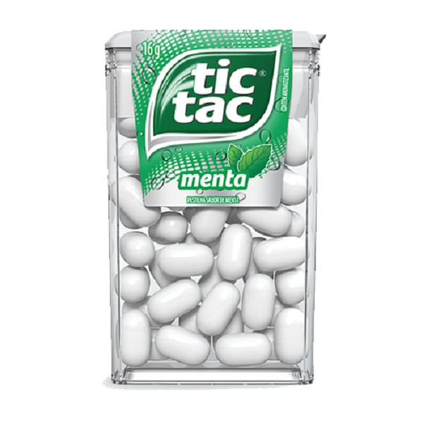 Tic Tac Pastilhas Sabor Menta 16g