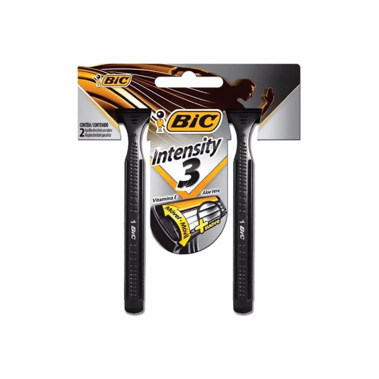 Aparelho de Barbear Bic Intensity 3 com 2 Unidades