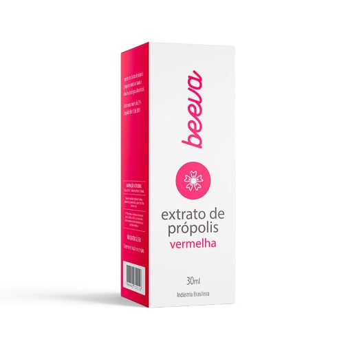 Extrato de Própolis Beeva Vermelho 21% Solução Gotas 30ml