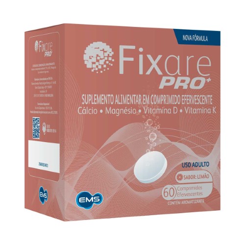 Suplemento Alimentar Fixare Pro+ 60 comprimidos efervescentes