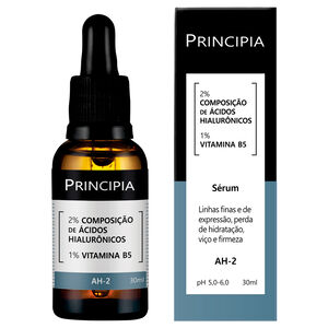 Sérum Hidratante Antissinais Hialurônico + Vitamina B5 Principia - 30ml