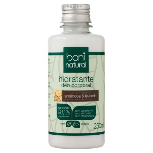 Hidratante Corporal Boni Natural - Amêndoa e Lavanda