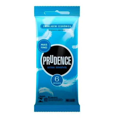 Preservativo Prudence Ultra Sensível 8 Unidades