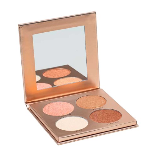 Paleta de Iluminador Océane Nádia Tambasco Glow To Go com 4 cores