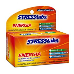 Stresstabs Energia 30 Comprimidos Revestidos