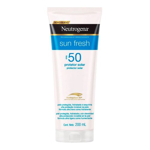 Protetor Solar Neutrogena Sun Fresh Fps50 200ml