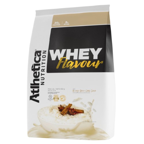 Whey Flavour Atletica Nurition Arroz Doce com Coco 850g