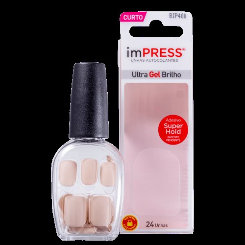 Unhas Postiças Kiss NY imPRESS Matte Color - Cuttie Pie