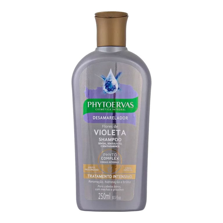 Condicionador Phytoervas Desamarelador Flores de Violeta com 250ml