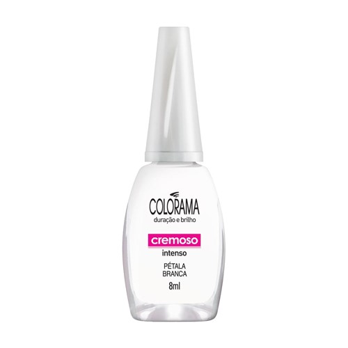 Esmalte Colorama Cremoso Pétala Branca Nú